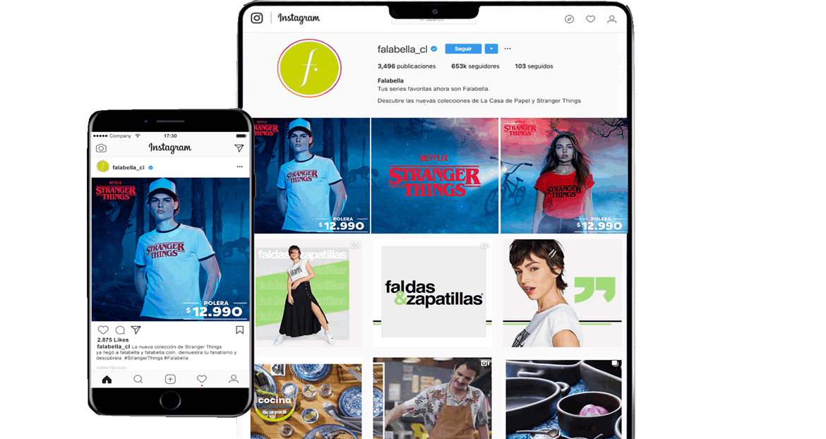 Falabella x Stranger Things — imagen 3